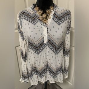 Altar’d State Zig Zag Flowy Top